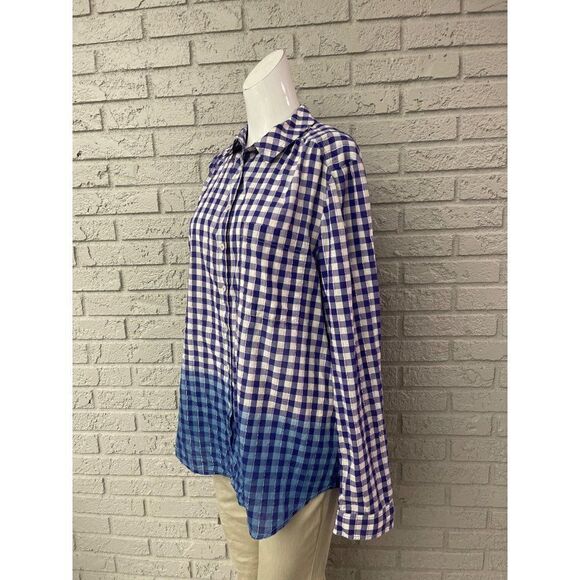 Anthropologie Pilcro Plaid Button Down Shirt Size S NWT - Picture 6 of 12